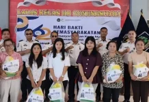 Kegiatan Sosial Lapas Gunungsitoli pada puncak Hari Bakti Pemasyarakatan ke-62