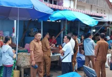 Penataan Sarpras Perdagangan dan Penataan PKL di Pasar Beringin Eks Terminal