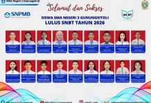 Sebanyak 18 Siswa/Siswi  SMA Negeri 3 Gunungsitoli lulus SNBT