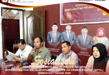 KPU Nias Utara Gelar Rakorda Pemutakhiran Data Parpol lewat Aplikasi Sipol
