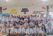 Pemberangkatan peserta OSN SMA Negeri 1 Gunungsitoli