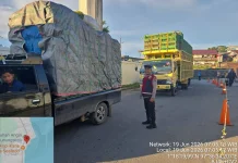 Personil Polres Nias Lakukan Pengamanan di Pelabuhan Gunungsitoli