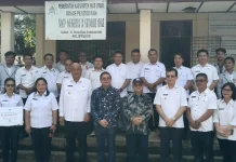 Mendikdasmen RI  Berkunjung di SMP 3 Sitolu Ori