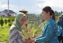 Ketua PKK Gunungsitoli Sambut Kunker Staf Ahli PKK Provsu