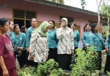 Staf Ahli PKK Sumut Tiba di Gunungsitoli, Monitoring Desa Binaan