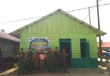 Program RTLH TNI AD Bantu Warga Pulau Tello Miliki Rumah Layak