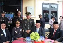 Momen Wali Kota Gunungsitoli Hadiri Syukuran HUT Bhayangkara ke-80