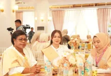 Ketua PKK Ikuti Ladies Program dan Fun Cooking di Medan