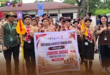 Gladi Upacara Pembukaan Jambore Daerah XI Gerakan Pramuka Sumatera Utara 2026
