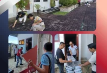 Aparatur Setda Gunungsitoli Giatkan Budaya Jumat Bersih