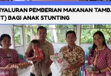 Dukung Penurunan Stunting, Pemkab Nias Utara Salurkan PMT di 2 Kecamatan