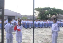 SMA Negeri 3 Gunungsitoli Gelar upacara TP 2026/2027
