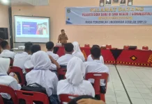 Siswa Baru SMK Negeri 1 Gunungsitoli Ikuti MPLS