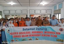 Sosialiasi KIE Rawan Bencana di SMA Negeri 2 Gunungsitoli