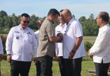 Bupati Nias Utara Bersama Kepala Daerah se-Kepulauan Nias Sambut Kunjungan Gubsu
