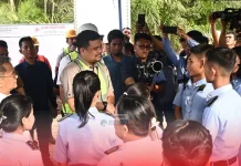 Gubernur Bobby Tinjau Lokasi Rencana Relokasi SMK Negeri 1 Gido Kabupaten Nias