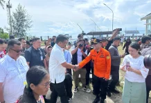 Pastikan Keamanan, Basarnas Nias Siaga saat Gubernur Bobby Kunker di Pelabuhan Ro-R