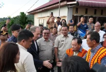 Dampingi Gubsu dan Dubes Prancis, Wali Kota Tinjau Desa Bawomataluo