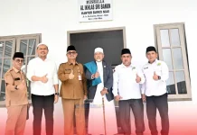 Mushalla Al-Ikhlas Sri Banun Kantor Bupati Nias DIserahkan ke Pemkab Nias