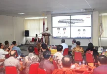 Rakor Dinas PMD Serta Dinas Kependudukan se-Kepulauan Nias