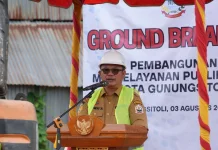Pembangunan Mal Pelayanan Publik Kota Gunungsitoli Resmi Dimulai
