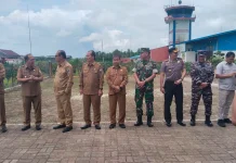 Pemkab Nias Utara Hadiri Penyambutan Wagub Sumut di Bandara Binaka