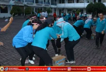 PKK Gunungsitoli Padukan Rapat Rutin dengan Perayaan HUT RI ke-81