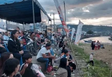 Suasana Kemeriahan HUT KEMRI Berlangsung Menjelang Malam