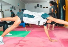 Atlet Tenis Meja Kota Gunungsitoli ikuti Tes Fisik