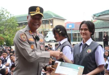 Polres Nias Gelar Program Paham AI kepada Pelajar SMA Xaverius