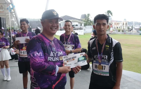 Berikut Hasil Kejuaraan ATM Run 8K