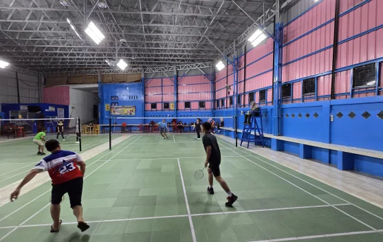 Hall Sowua, Lapangan Badminton di Desa Miga