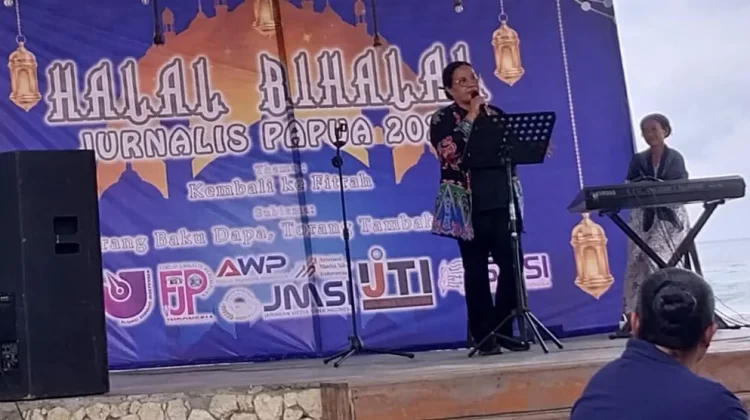 Halal Bihalal Jurnalis Papua Tahun 2026 di Resto Yasber Jayapura
