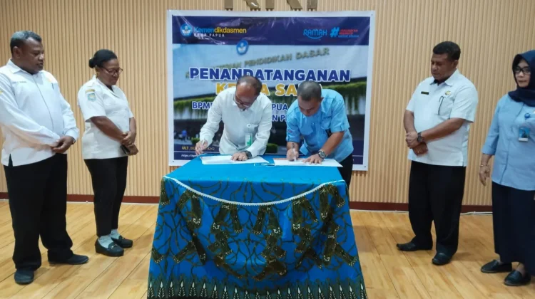 BPMP Papua & LPP RRI Jayapura Berkolaborasi Kawal Pendidikan di Papua