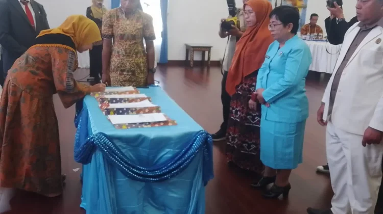 Bunda PAUD Papua Teken MoU Percepat Kemajuan Pendidikan Anak Usia Dini