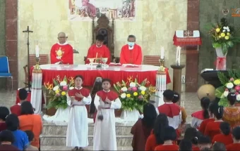 Komunitas Katolik Toraja Jayapura Merayakan Pentakosta