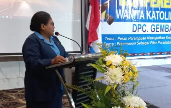 Pelaksanaan Konfercab IX Wanita Khatolik RI Cabang Gembala Baik Abepura