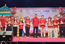 BRI Jayapura Perkuat UMKM di Festival Imlek 2026