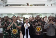 Pesan Damai Pangdam Cenderawasih dari GKI Betlehem Wamena