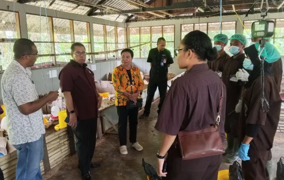 Pelaksanaan Uji Kompetensi Kejuruan SMKN 4 Jayapura