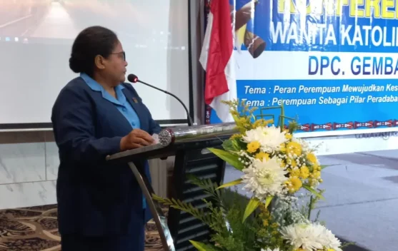 Pelaksanaan Konfercab IX Wanita Khatolik RI Cabang Gembala Baik Abepura
