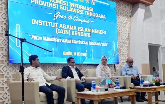 KI Sultra Edukasi Keterbukaan Informasi di IAIN Kendari