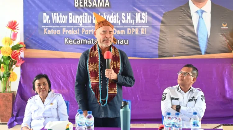BUPATI KUPANG HADIRI KUNKER KETUA FRAKSI NASDEM DPR RI DISEMAU