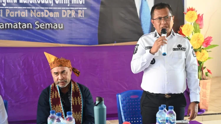 BUPATI KUPANG HADIRI KUNKER KETUA FRAKSI NASDEM DPR RI DISEMAU