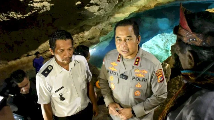 Kapolda NTT Dukung Pembangunan Pariwisata Gua Kristal Kupang