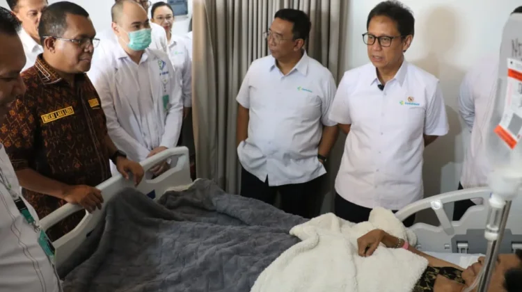 Menteri Kesehatan RI Melakukan Peninjauan di RSUP dr. Ben Mboi