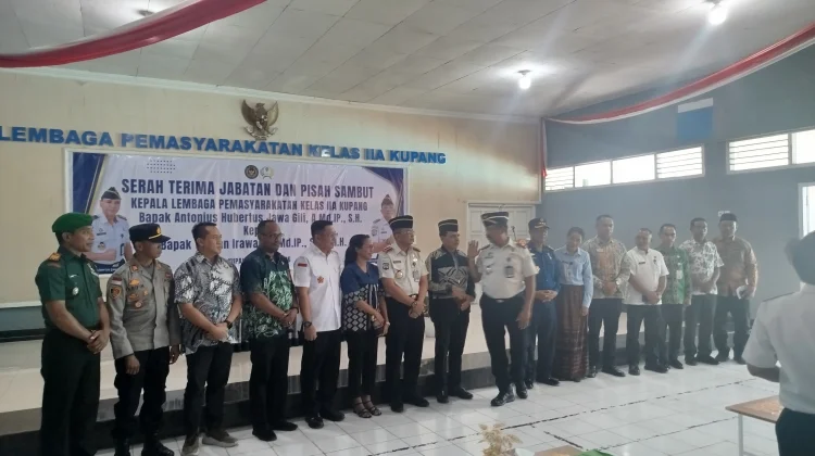 Upacara Sertijab Kalapas Kelas 2A Kupang