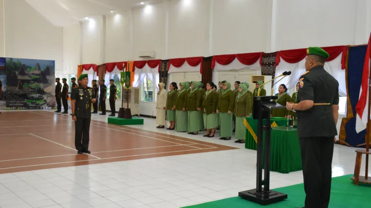Sertijab Kasrem dan Kasipers Korem 161/WS