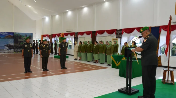 Sertijab Kasrem dan Kasipers Korem 161/WS
