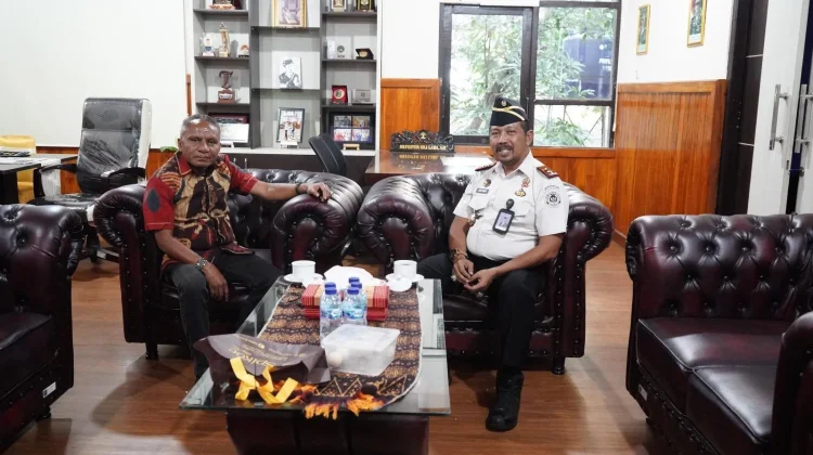 Kakanwil Ditjenpas Lakukan Silaturahmi Bersama Kakanwil Kemenkum NTT